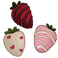 Decorated Strawberries