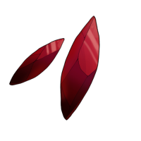 Raw Red Gratitude Shard