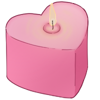 Sweetheart Candle