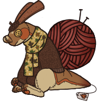 Cinnamon and Sweaters Waltzing Whelk Plush (Voucher)