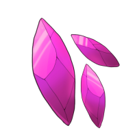 Raw Pink Gratitude Shard